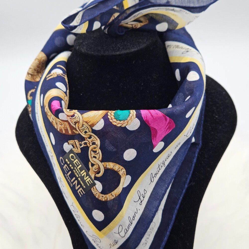 Céline luxury handkerchief/neckerchief.